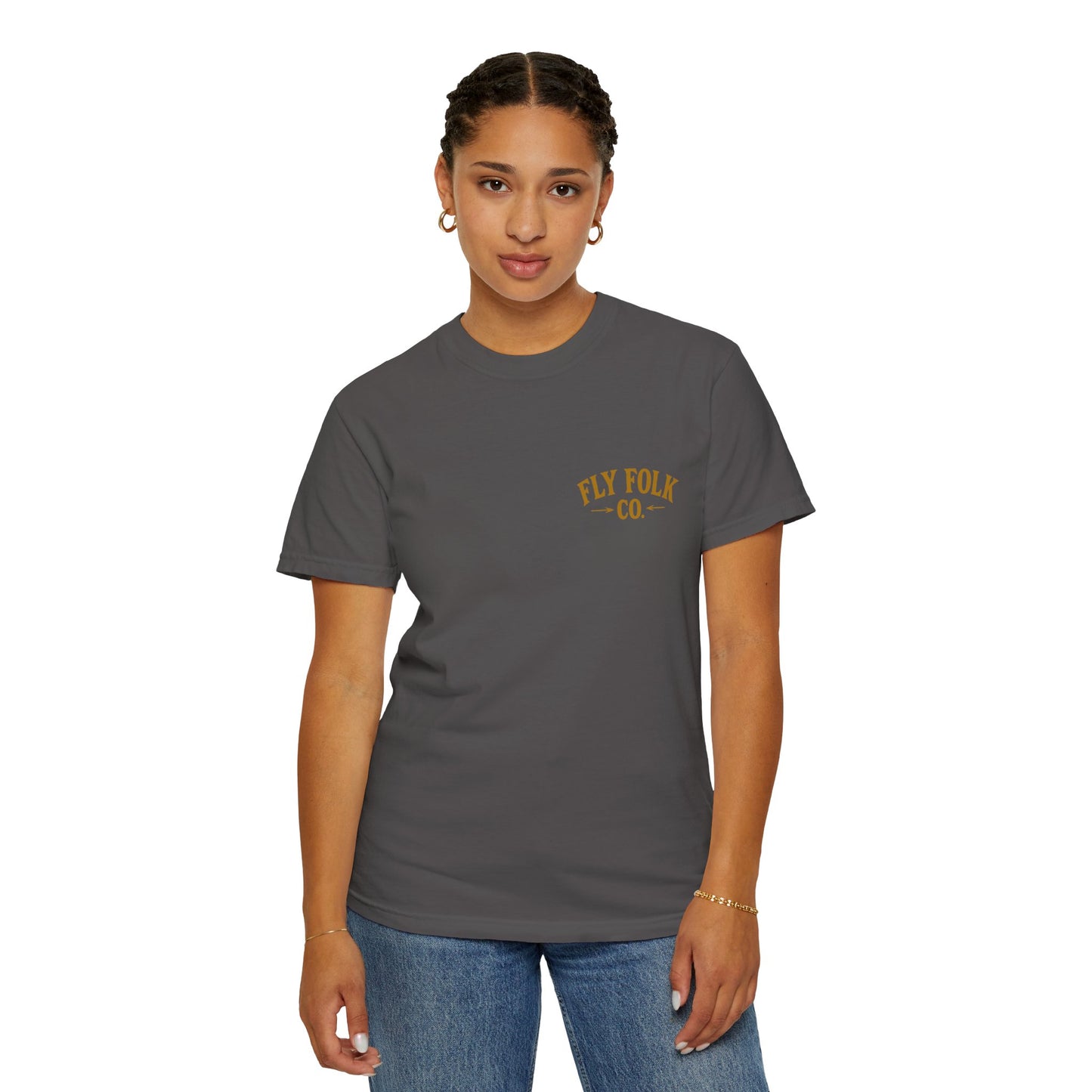 AI Could Never – Wizard Fly Fishing Tee