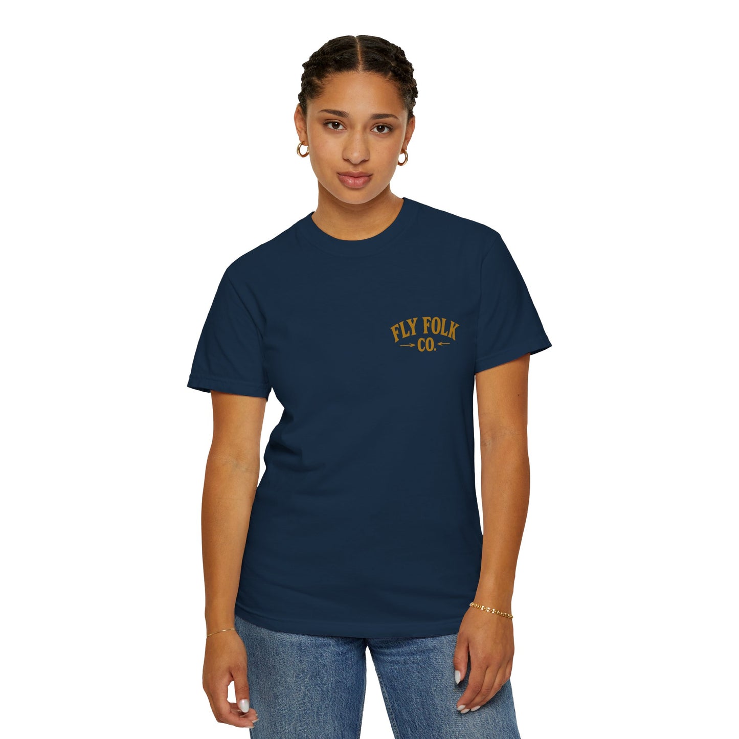 AI Could Never – Wizard Fly Fishing Tee